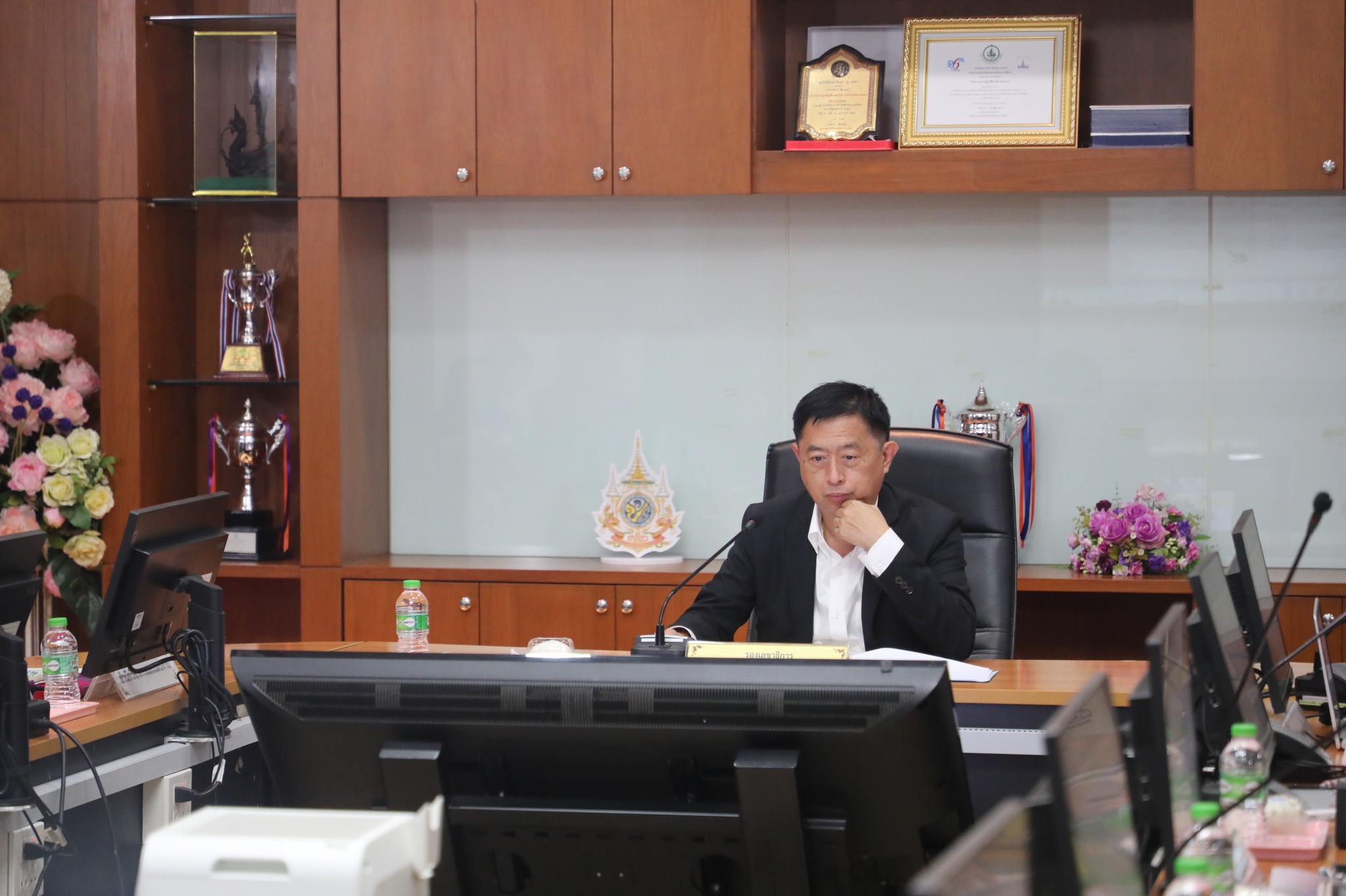 title - ประชุมคณะทำงานจัดวางระบบควบคุมภายใน และบริหารความเสี่ยงของสำนักงานการปฏิรูปที่ดินเพื่อเกษตรกรรม ครั้งที่ 1/2569 พร้อมประชุมผ่านระบบออนไลน์ ZOOM Meeting 